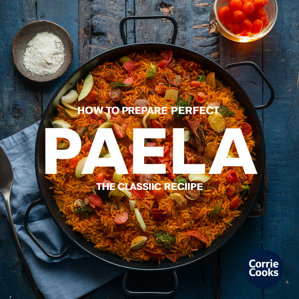 How to Prepare the Perfect Paella: The Classic Recipe by Corrie Cooks